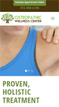 Mobile Screenshot of osteopathicwellness.net